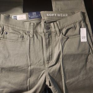GAP Men's Skinny Jeans - Soft Olive